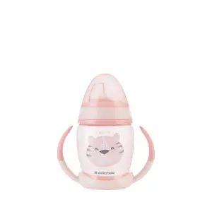 Cup with silicone spout Kikkaboo Happy Face image-0
