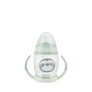 Cup with silicone spout Kikkaboo Happy Face image-0