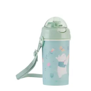 Cup with straw and silicone strap Kikkaboo Music Fest image-0