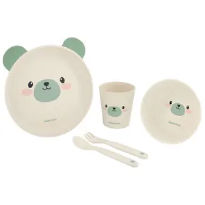 Bamboo dinnerware set Kikkaboo Bear image-0