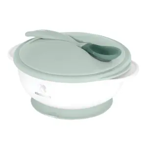 Bowl with heat detection spoon Kikkaboo image-0