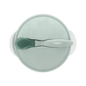 Bowl with heat detection spoon Kikkaboo image-1