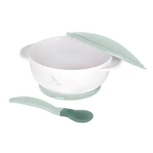 Bowl with heat detection spoon Kikkaboo image-2