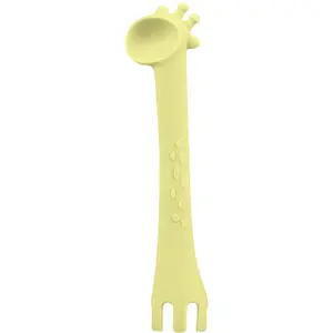 Silicone spoon Kikkaboo Giraffe image-0