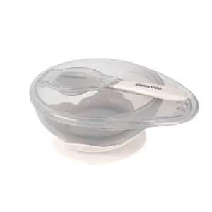 Suction bowl with spoon Kikkaboo image-0