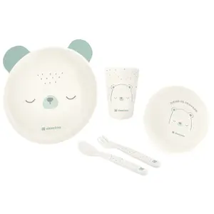 PP dinnerware set Kikkaboo Bear with me image-0