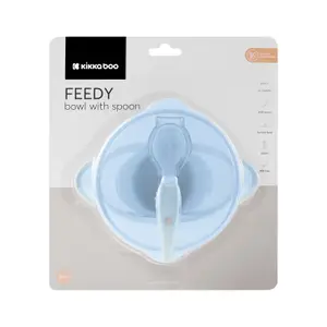 Miska z łyżką Kikkaboo Feedy image-5