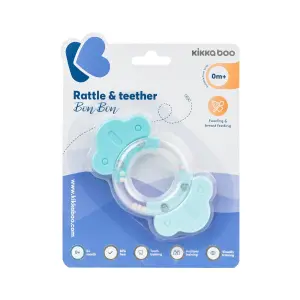 Rattle and teething ring Candy Kikkaboo (x144) image-2