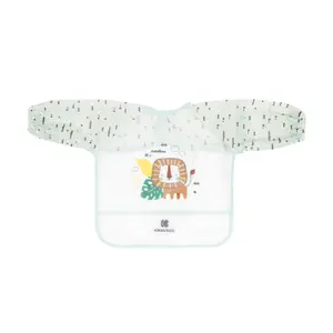 Long-sleeved bib Kikkaboo Eva Savanna image-0