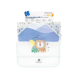 Long-sleeved bib Kikkaboo Eva Savanna image-2