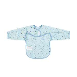 Long-sleeved bib Kikkaboo Eva Arty Pattern image-1