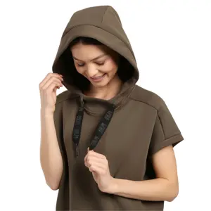 Women's Short Sleeve Hooded Sweatshirt Kilpi Dian image-3