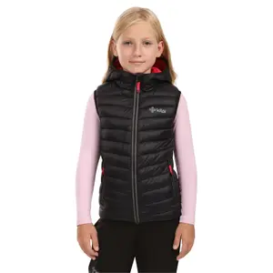 Girls' sleeveless hooded down jacket Kilpi Tomm