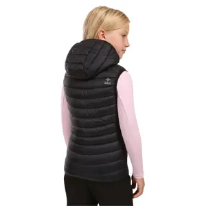 Girls' sleeveless hooded down jacket Kilpi Tomm image-1