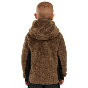 Fleecy Hooded Sweatshirt for Children Kilpi Norka-JB image-1