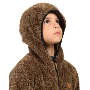 Fleecy Hooded Sweatshirt for Children Kilpi Norka-JB image-2
