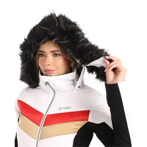Women's hooded ski jacket Kilpi Lin image-5