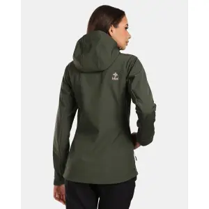 Women's hiking jacket with attached hood Kilpi Ravia image-1