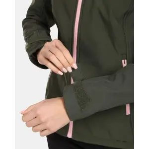 Women's hiking jacket with attached hood Kilpi Ravia image-2