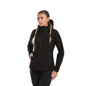 Women's hiking jacket with removable hood Kilpi Ravia image-0