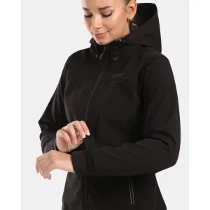 Women's hiking jacket with removable hood Kilpi Ravia image-2