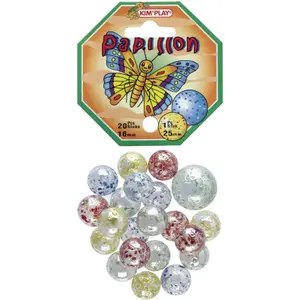 Set of 20 balls +1 cap Kim'Play Papillon image-0