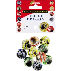 Jogos de exterior 10 gorros olho de dragão Kim'Play image-0