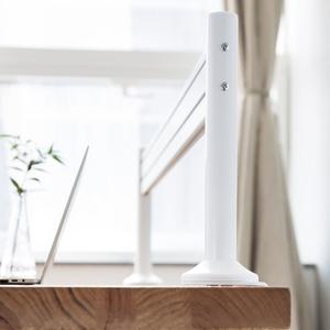 Kit rail de fixation 120cm + 2 pieds Kimex International Slatwall image-2