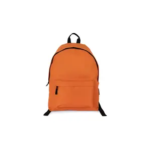 Recycled casual backpack with front pocket Kimood image-0