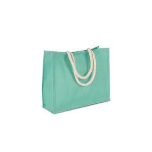 Bolsa de playa de yute Kimood image-1