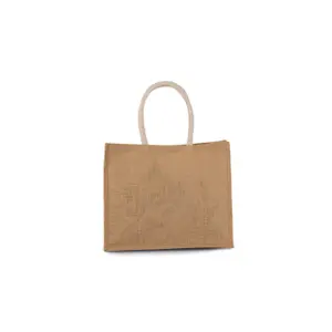 Jute beach bag Kimood image-0