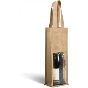 Jute bottle bag Kimood image-1