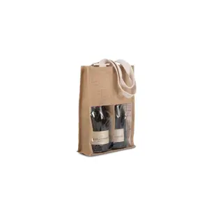 Jute bottle bag Kimood image-1