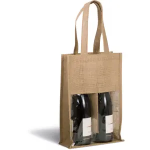 Jute bottle bag Kimood image-2