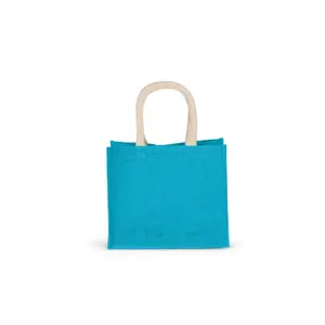 Burlap tote bag - medium model Kimood image-0