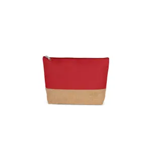 Cotton canvas and jute pouch Kimood image-0