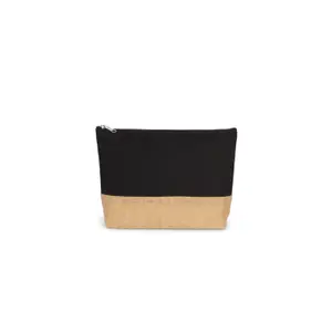 Cotton canvas and jute pouch Kimood image-0