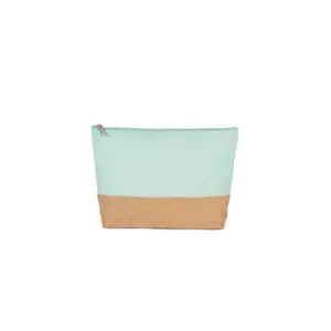 Cotton canvas and jute pouch Kimood image-0