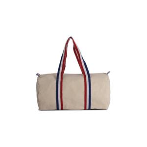 Cotton canvas duffle bag Kimood image-0