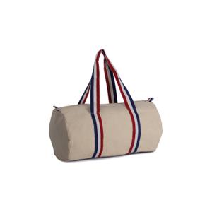 Cotton canvas duffle bag Kimood image-1