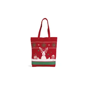 Tote bag Christmas motif Kimood image-0