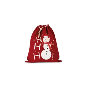 Accessory bag snowman pattern cotton Kimood image-0