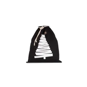 Accessory bag fir tree pattern cotton Kimood image-0