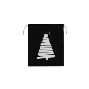 Accessory bag fir tree pattern cotton Kimood image-1