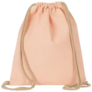 Small recycled drawstring backpack Kimood image-0