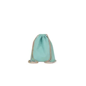 Small recycled drawstring backpack Kimood image-0