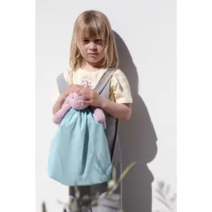 Small recycled drawstring backpack Kimood image-2