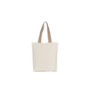 Tote bag recycled flat bottom Kimood image-0