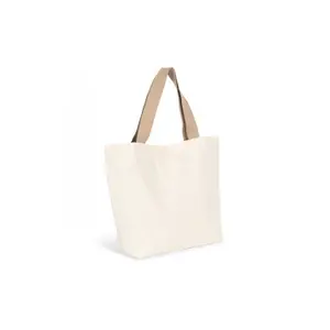 Tote bag recycled flat bottom Kimood image-1