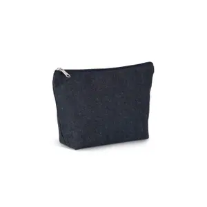 Denim clutch bag Kimood image-1